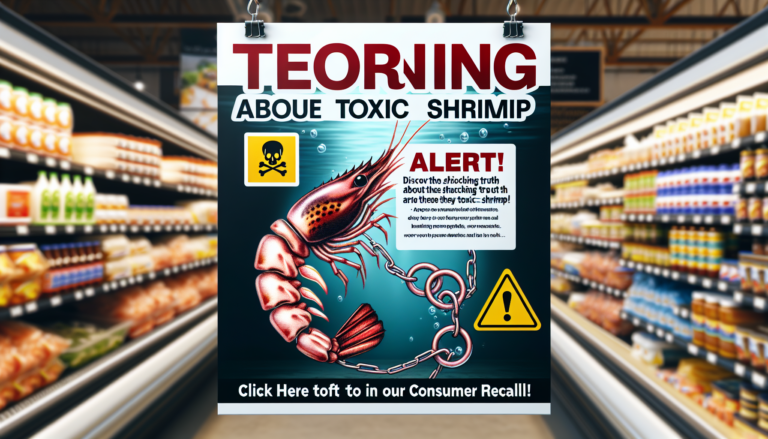 Ces crevettes vendues dans une grande enseigne sont-elles toxiques pour votre santé ? Découvrez les détails choquants dans ce rappel conso !