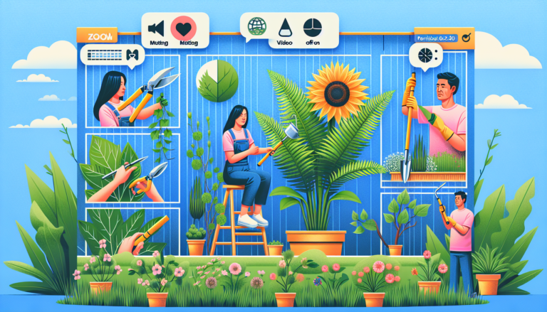 Comment utiliser Zoom pour obtenir les meilleurs conseils pour un jardinage réussi ?